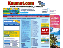 Tablet Screenshot of kuumat.com